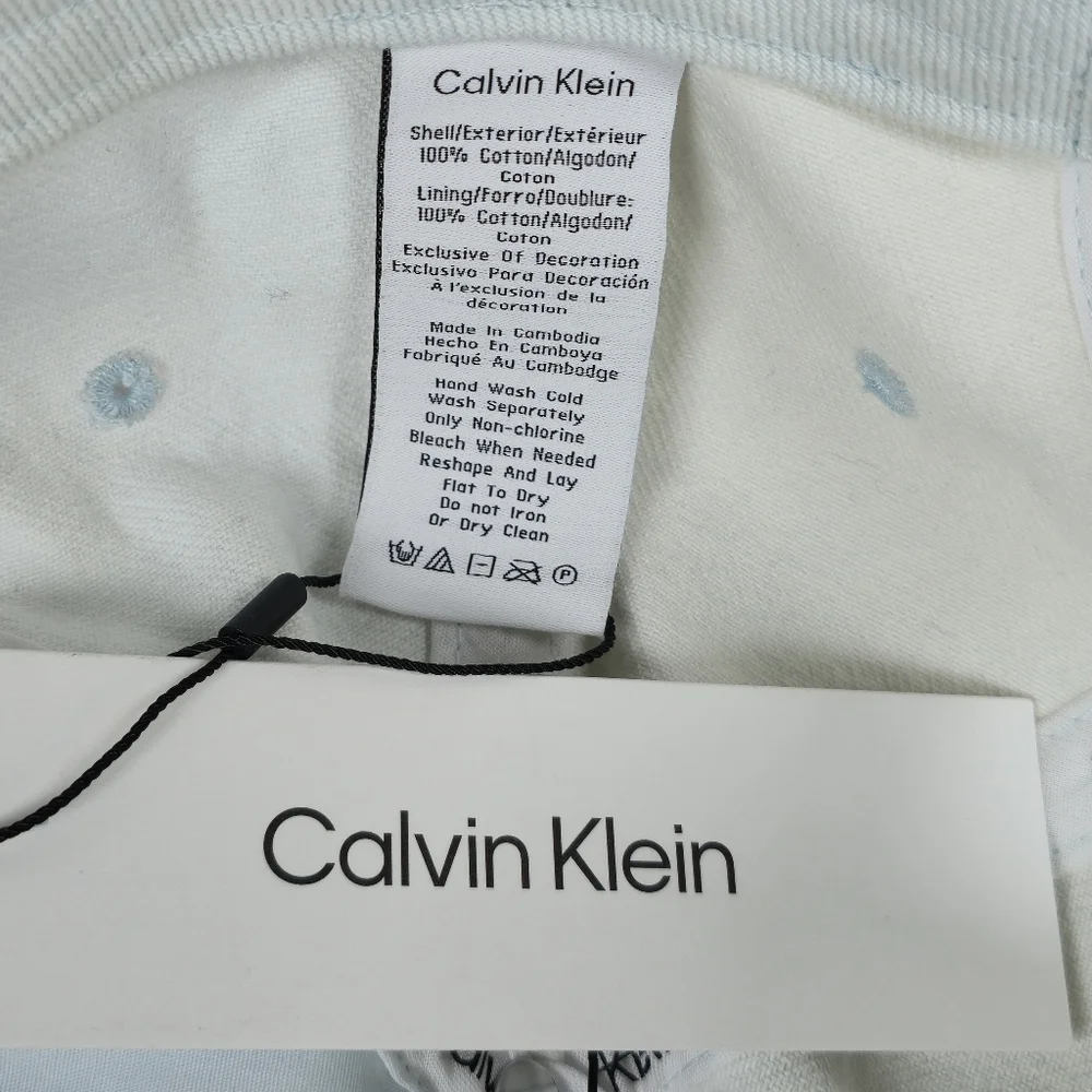 Calvin Klein Soft‎ Blue Denim Cap